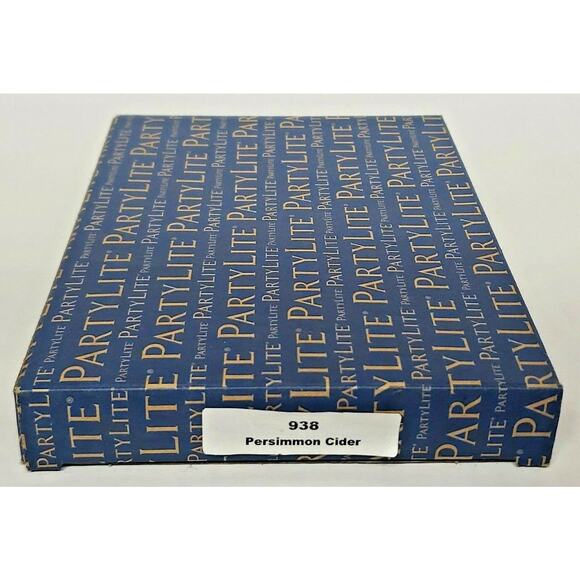 Vintage Partylite Tealights 12 Candles NOS "Persimmon Cider" p1e/v04938 - Picture 2 of 2